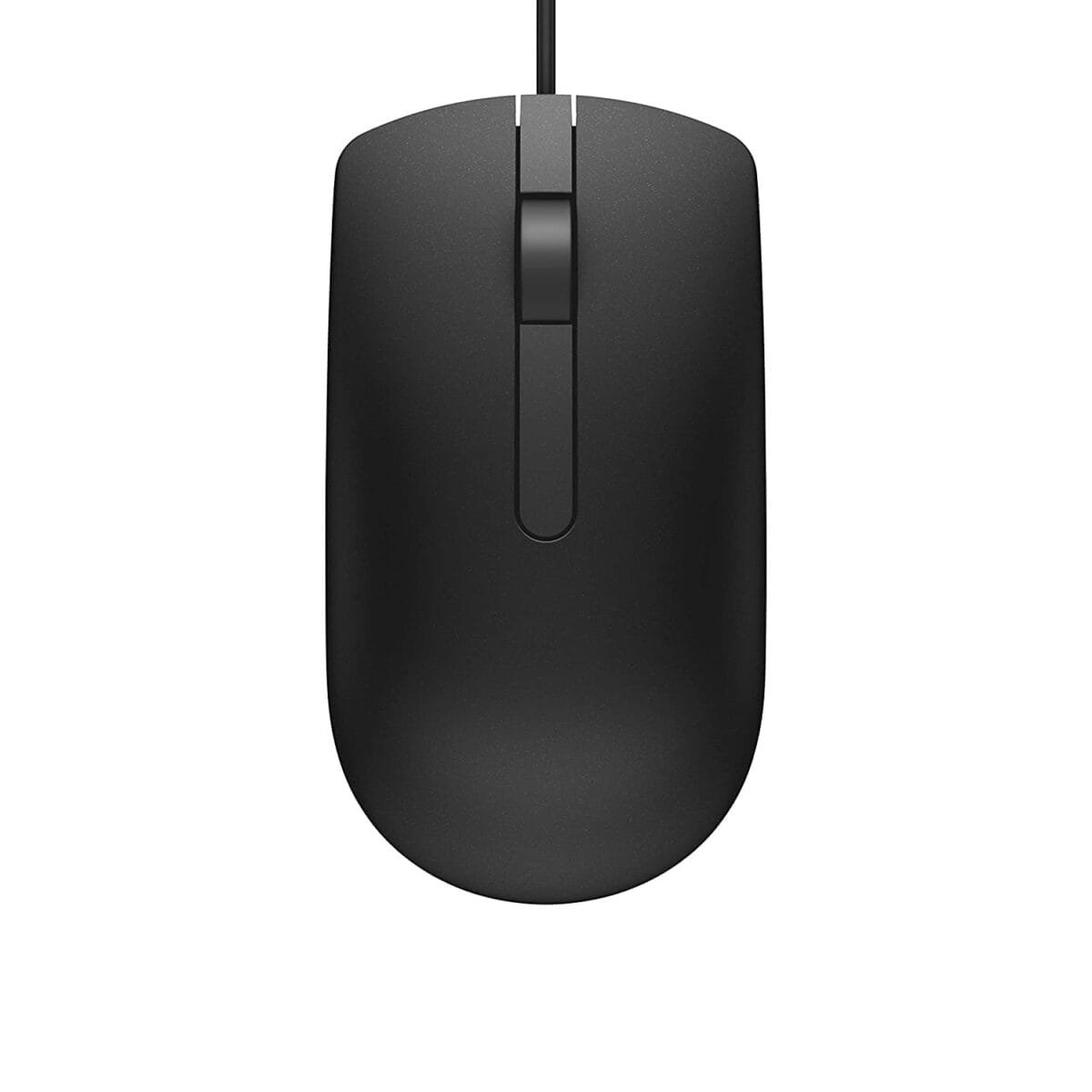 Dell MS116-BK Wired Optical Mouse – Ergonomic Design in Black