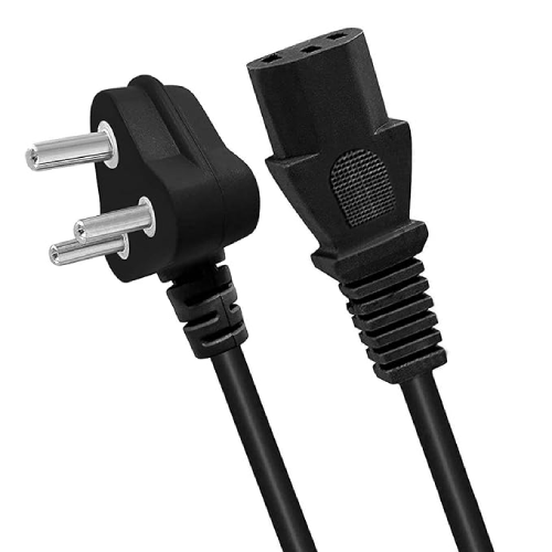 Charger Power Cable Cord- 3 Pin Adapter, High Quality Copper Wire Good conductive, 3 Pin Adapter