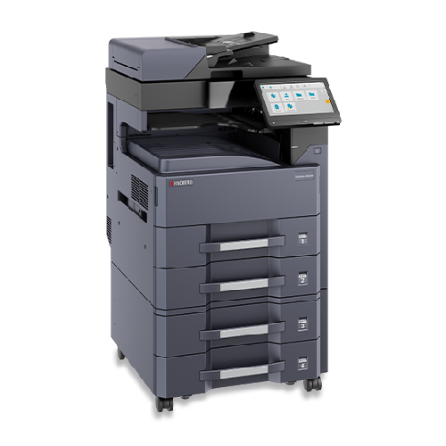 The TASKalfa MZ3200i is a versatile BW network MFP designed for small workgroups