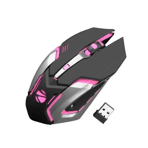 ZEBRONICS Transformer PRO Gaming Wireless Keyboard & Mouse Combo with 2.4GHz, Aluminum Body, Built in Battery, Multicolor LED Modes, Type C