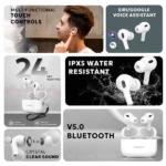 Tempt Wave Pro 2 Earbuds – 24H Playback, Noise Cancellation, IPX5 | Buy Online