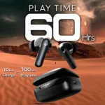 Tempt Thunder X Wireless Earbuds – 60H Playback, XNC™ Noise Cancellation, Bluetooth v5.3