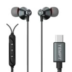 TEMPT Zen-C Type-C Wired Earphones with Mic – 12mm Driver, HD Stereo Sound, In-Line Controls, Type-C Compatible