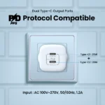 Tempt Elite 45W GaN³ Charger | Dual Type-C Fast Charger | Made in India