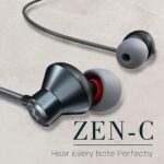 TEMPT Zen-C Type-C Wired Earphones with Mic – 12mm Driver, HD Stereo Sound, In-Line Controls, Type-C Compatible