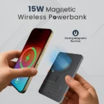 Tempt Joos Mag 5K Magnetic Powerbank (5,000mAh) | MagSafe Wireless + Dual Output Fast Charging