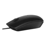 Dell MS116 USB Wired Optical Mouse (Black) – Plug & Play, High Precision, PC & Laptop Compatible