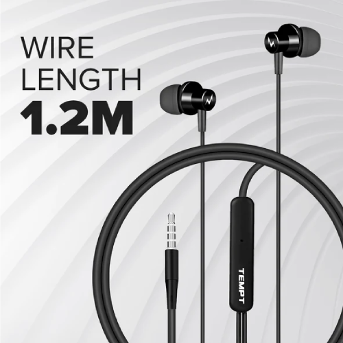 Tempt Zip X1 Wired Earphones