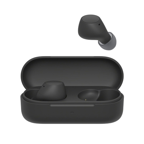 Sony WF-C510 Wireless Bluetooth Earbuds with Mic, TWS, in Ear, Ambient Sound Mode, Small and Comfortable, IPX4, Quick Charge, Multipoint Connectivity, Customized EQ, Up to 22 Hours Battery- Black