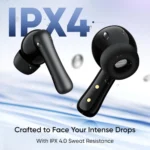 Mivi DuoPods i2 True Wireless Earbuds - 45H+ Playtime, HD Calls, Fast Charging, 13mm Bass Drivers, IPX4 Sweatproof, v5.3 Bluetooth in Ear Ear Buds Wireless, Made in India