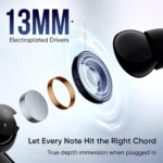 Mivi DuoPods i2 True Wireless Earbuds - 45H+ Playtime, HD Calls, Fast Charging, 13mm Bass Drivers, IPX4 Sweatproof, v5.3 Bluetooth in Ear Ear Buds Wireless, Made in India