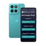 Motorola G57 Power 5G (Fluidity, 8GB RAM, 128GB Storage)| Snapdragon 6s Gen 4 Processor | 6.72" FHD+ Display | 50MP LYT-600 + 8MP Ultrawide | 8MP Selfie Camera | 7000mAh Battery, 33W TurboPower | IP64