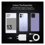 OPPO K13 5G (Prism Black, 8GB RAM 256GB Storage)