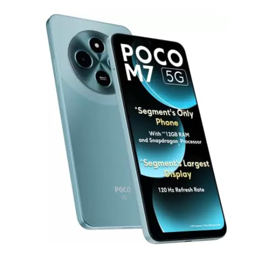 POCO M7 5G, Ocean Blue (6GB, 128GB)