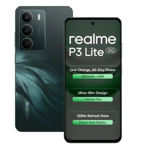 realme P3 Lite 5G Charger in The Box (Midnight Lily, 128 GB) (4 GB RAM)
