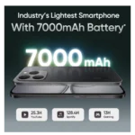realme 15T 5G Smartphone 8+128GB Suit Titanium,6.67inch Screen, 120Hz Display,7000mAh Battery,60W Fast Charge,Front & Rear Dual 50MP Cameras, Dimensity 6400 Max 5G Chipset,IP69