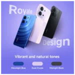 REDMI 15C 5G Moonlight Blue 6GB + 128GB | Royale Design | Massive 6000mAh Battery | Segment's Largest Display 17.53cm Up to 120Hz | MediaTek Dimensity 6300 | 33W Fast Charging | 50MP AI Dual Camera