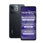 realme C71 4G Smartphone 4GB+64GB Black,6.745 inch Screen, 90Hz Eye Comfort Display, 6300mAh Battery, 37MP Cameras, Unisoc T7250 Chip, IP54