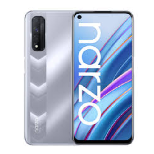 realme narzo 30 (Racing Sliver, 6GB RAM, 128GB Storage) - MediaTek Helio G95 processor I Full HD+ display with No Cost EMI/Additional Exchange Offers.