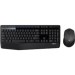 Logitech MK345 Wireless Keyboard & Mouse Combo – Black
