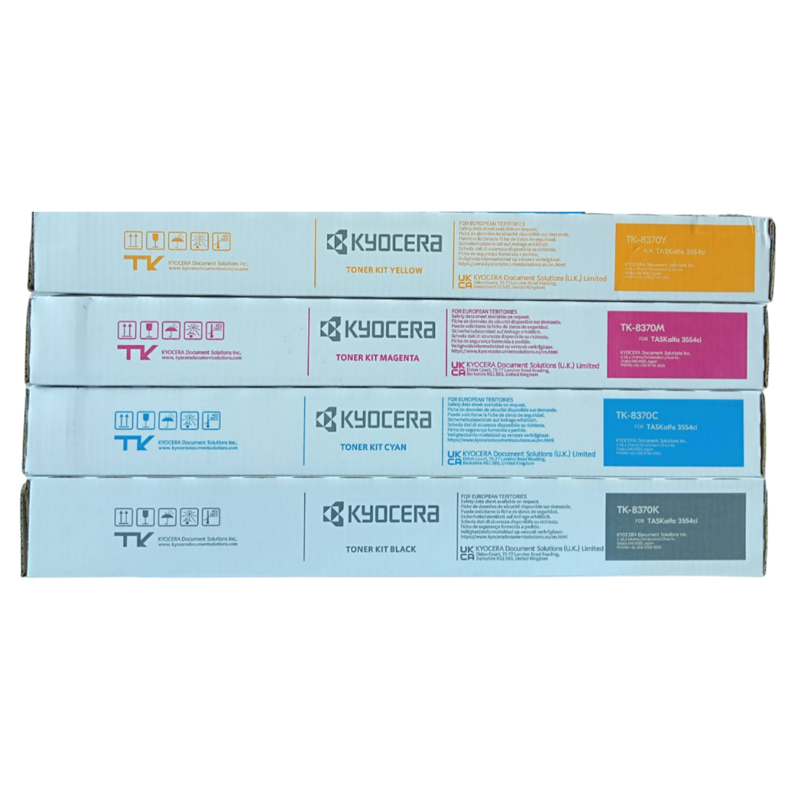 Kyocera TK-8370 Original CMYK Toner Cartridge