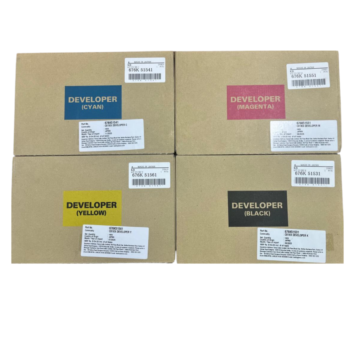 Xerox AltaLink 676K51531 CMYK Developer - Image 3