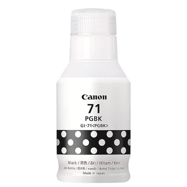 Canon GI-71 PGBK Pigment Black Ink Bottle 135ml | Original Canon Ink