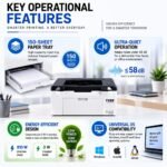 TVS Electronics SN-26NW wireless monochrome laser printer