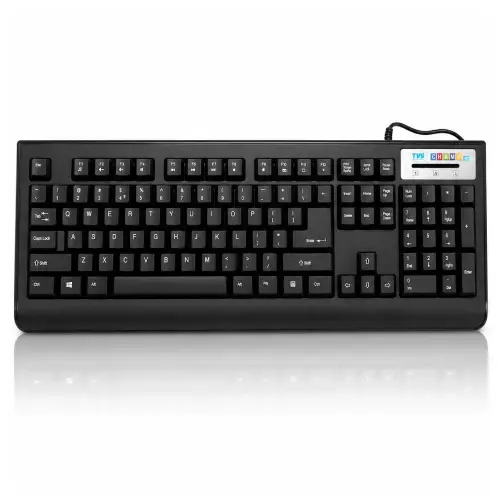 TVS ELECTRONICS Champ HD USB Wired Membrane Keyboard (3) TVS ELECTRONICS Champ HD USB Wired Membrane Keyboard - Image 1