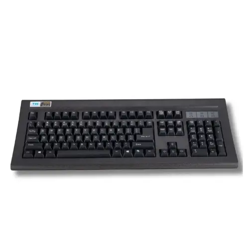 TVS ELECTRONICS Gold Prime Mechanical Wired Keyboard _ Dustproof Key switches _ Guaranteed 50 Million keystrokes TVS ELECTRONICS Gold Prime Mechanical Wired Keyboard | Dustproof Key switches | Guaranteed 50 Million keystrokes | 1.5 Meter USB Cable, USB Gold Keyboard (Black) - Image 1